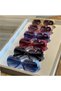 Girl's Glittery Sunglasses Heart-Shaped Floral Purple (Boxed) - 4