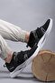 Thulgalir Men's Sneakers00121204 Black and White - 5