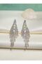 Women's Lady Model Dangle Zircon Stone Bijouterie Earrings Evening Dress Daily Wedding Engagement Prom Trend - 6