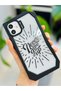 Soft Silicone Case with Asymmetrical Print Design on the Edge Compatible with iPhone 11 - 2
