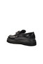 Premium 602 Black Wide Fit Leather Men's Classic Shoes - 4
