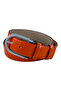 Women's 100% Genuine Embellished Genuine Leather with Rhinestone and Silver Buckled , 3.5 cm Belt.