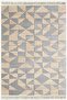 Cotton Rug 34 Jut Effect Modern Patterned Decorative Washable Woven Base Rug