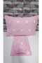Cotton Heart Pattern Double Person Elastic Sheets Set - 2