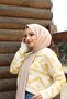 شال قطني للحجاب - طراز حصاة - 2