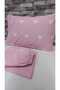 Cotton Heart Pattern Double Person Elastic Sheets Set