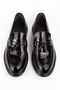Men's Patent Leather Shiny Black Tasseled Classic Shoes Daily Wedding Engagement Shoes - 2