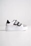 Inter Thick Sole Hidden Heel Double Velcro Sports Shoes Sneaker - 9