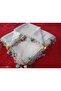 Handmade Amulet Ribbon Embroidered, Beaded Writing, Scarf, Yemeni, Mevlüt Cover 4 Sides Embroidered - 3