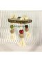 خشب طبيعي - مجثم مطرز بخيوط الإجهاد - 3
