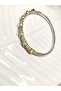Xoxo Model Zircon Stone Interchangeable Clamp Steel Bracelet - 2