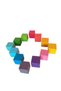 Waldorf Rainbow Wooden Colored Cubes Set of 12 - 6