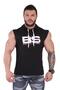 Hoodie Sleeveless Gym T-Shirt Big Sam 2749 - 3