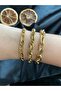 STEEL CHAIN GOLD BRACELET - 3