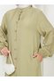 Hijab Trousers anD Tunic - mint Button DetaileD Double Set - 4
