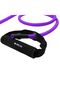 120 cm 120 cm Full Hard with Handle 9*13 mm Pilates Resistance Band Purple Resistance Band Hard - 4