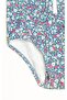 Sun Protection Girl's Swimsuit Flowers - 3