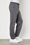 Anthracite Men's Straight Leg Comfortable Cut Sweatpants Premium Fabric - 3