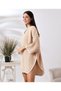 Mink 4 Layer Muslin Hooded Adult Women's Poncho - 5