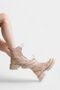 Women's Boots with Lace-Up Side Zipper - 6