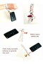 Keychain Phone Holder Wristband, USB Flash Memory, ID Card, Water Bottle Patterned Wrist Strap - 4