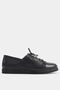 Black Genuine Leather Casual Women's Casual Shoes