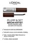 L'Oreal Paris Brow Artist Plump & Set ماسكارا مثبتة للحواجب ذات مظهر ممتلئ - 101 أشقر - 5