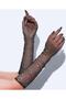 Jess Mesh Stylish Gloves with Shiny Stones - 5