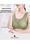 Isabel Tulle Detail Imported Stitch-Free Non-wired Ice-Silk Bralet/Sports Bra -681 - 7
