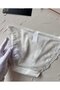 Lucia Japanese Style Cheeky Panties/Slip with Tulle Satin Ribbon Detail on the Back-2858 - 5