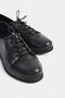 Black Genuine Leather Casual Women's Casual Shoes - 3