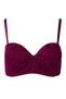 NBB Women's Lace Lotus Strapless Underwired Bra Cheeky Panty Set -4503 - 3