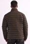 Men's Khaki Inflatable Gel Fiber Filled Coat - 7