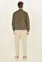 Men's Khaki College Collar Wind-Resistant Seasonal Sports Coat - 7