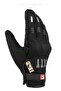 2025 Black Softshell Winter Motorcycle Gloves Reflective Hidden Protection City - 2