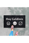 Balcony and interior exterior door washable moisture absorbing dust absorbing carpet door front doormat turkish welcome - 3
