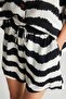 Zebra Patterned Shorts - 4