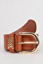 Women's Faux Leather Jean Belt D3647Axns