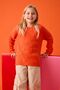 Girl's Knitted Patterned Crew Neck Sweater - Knitwear Sweater - 3