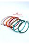 7 Colors Women's Men's Luck Wish Twisted Rope Bracelet Set - 2