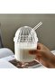 1 Piece Glass Oval Lid Heat Resistant Pinterest Cup| Coffee And Presentation Cup| 430ml - 3