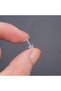 Antiallergic Invisible Transparent Bioplast Silicone Two Pairs of Earrings - 2