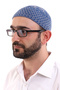 نمط الثلج الشتوي Orlon Skullcap - أزرق - 2