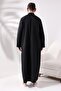 Men's Black Long-Length Entari Hajj Umrah Dress - 5