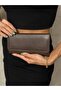 Brown Women's Wallet with Plenty of Eyes Genuine Leather - 2