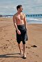 Men's Black Ever Logo Shorts S2401 - 4