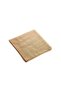 Flamed Square Cotton Blanket - Cream