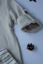 100% Cotton Linen Muslin Foldable Sleeves Hooded Jogger Bottom 6-24 Months Baby Boy Child Suit - 2