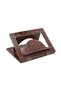 Kamer Two-Tier Plastic Desktop Rahle - Wood Antique