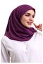 غطاء رأس منقوش من كوفرا - أرجواني - 5